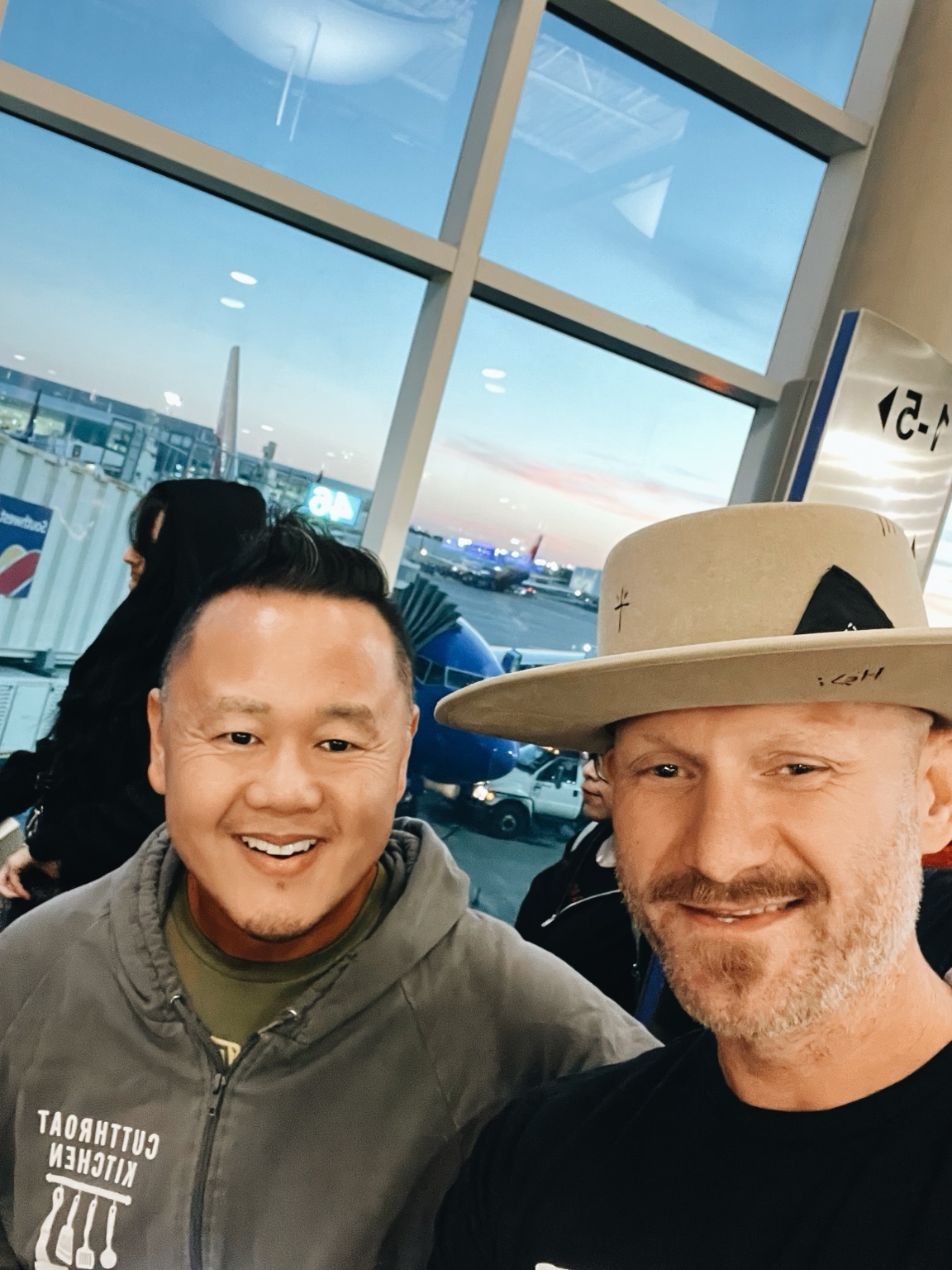 Justin with chef Jet Tila