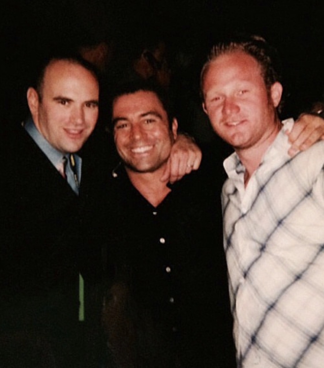 Justin with Dana White and Joe Rogan