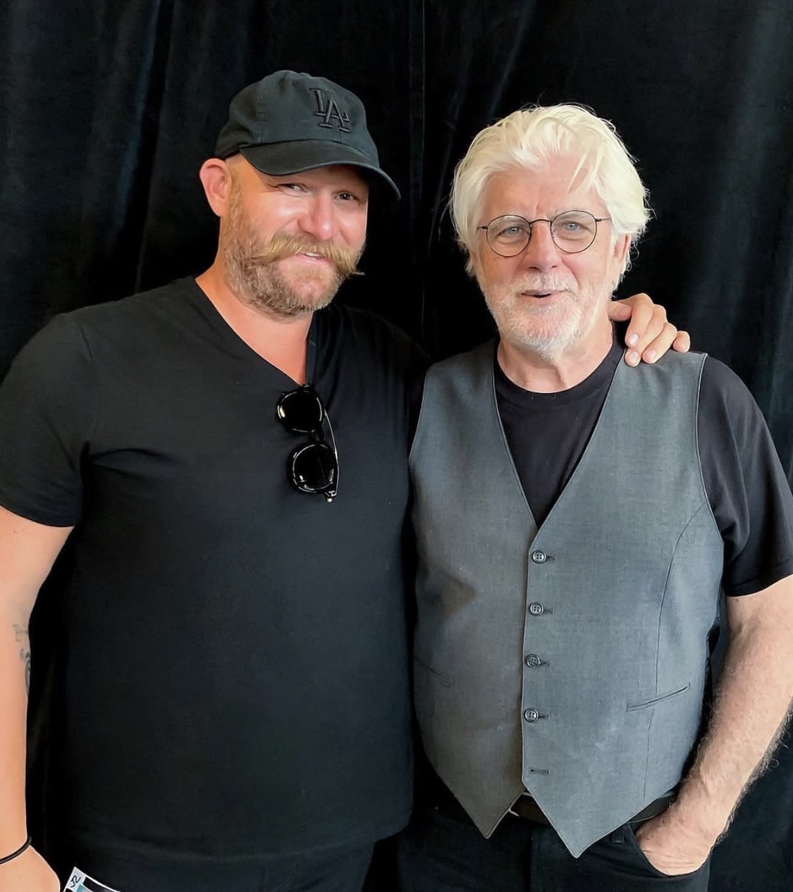 Justin with Michael McDonald