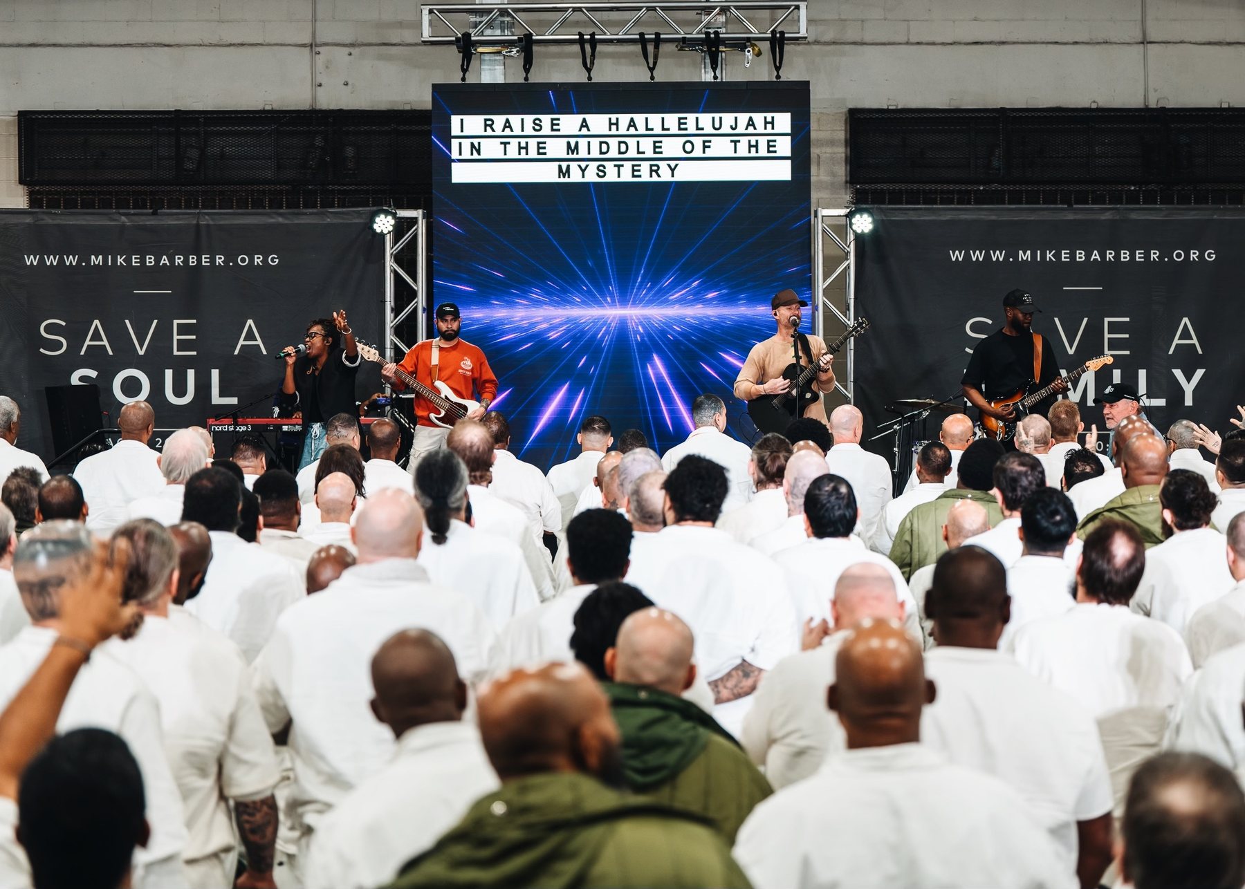 Congregation gathered for a ministry event